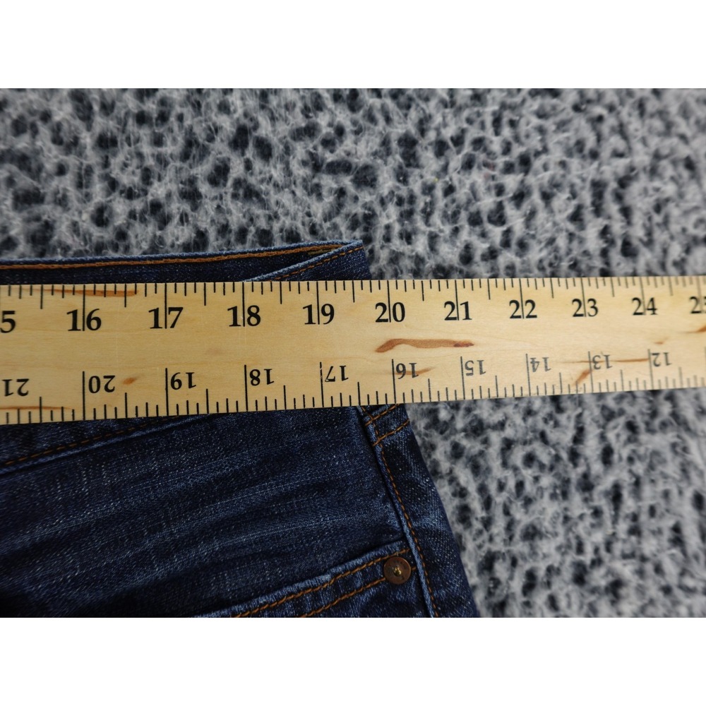 Lucky Brand 221 Jeans Mens 38x30 Straight Fit Dark Wash Stretch Denim‎ Jeans - Picture 7 of 15
